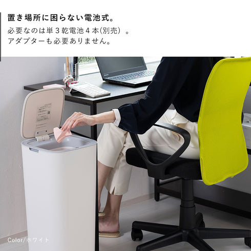 EKO モランディ プラスチックセンサーゴミ箱 30L.|s6